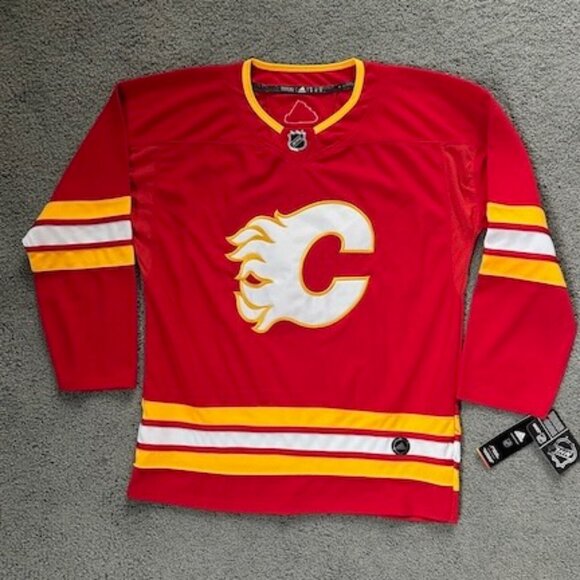 Adidas NHL Authentic Jerseys Other - NHL Calgary Flames Adidas Jersey - Size 52 - New with Tags - Perfect Condition